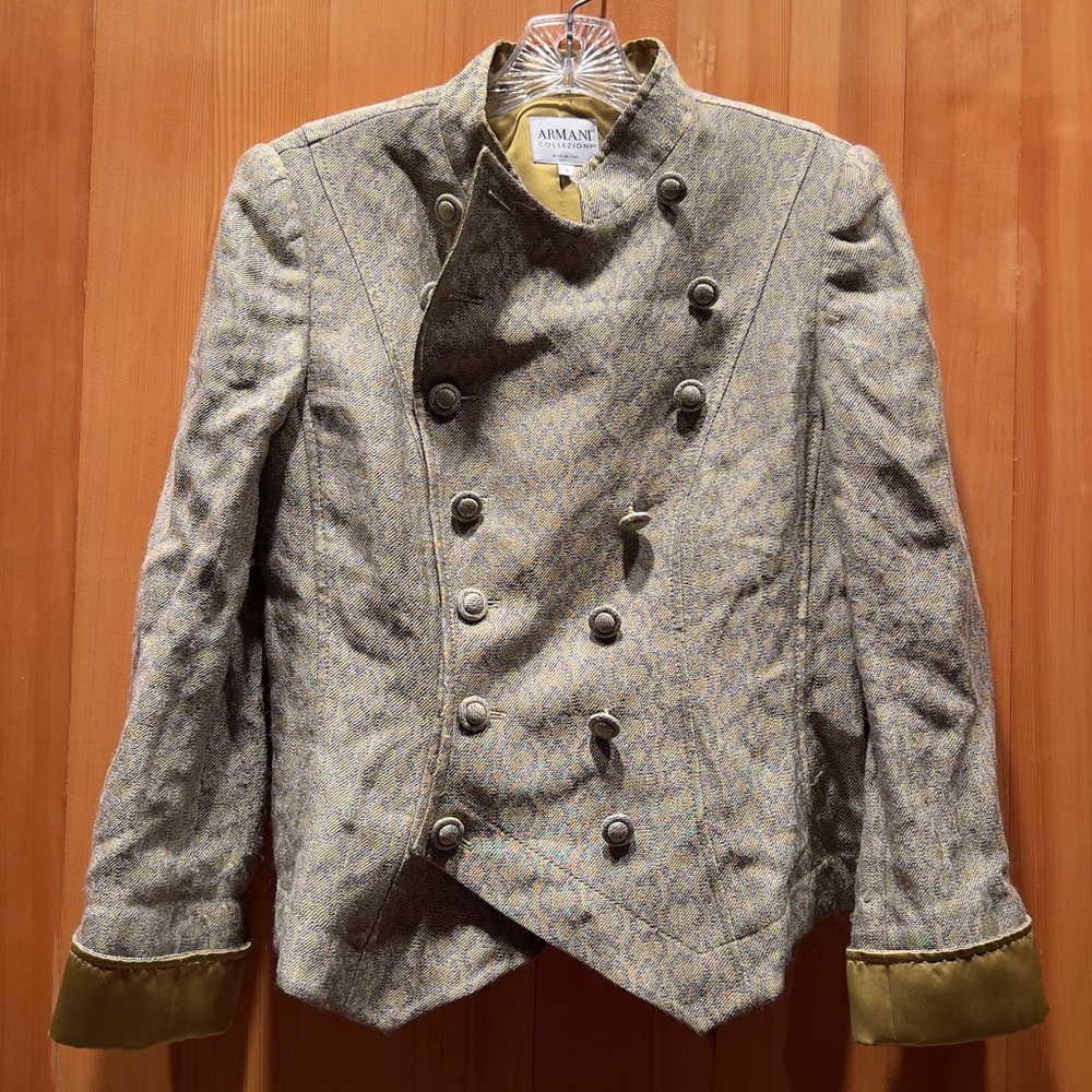 Armani collezioni military jacket